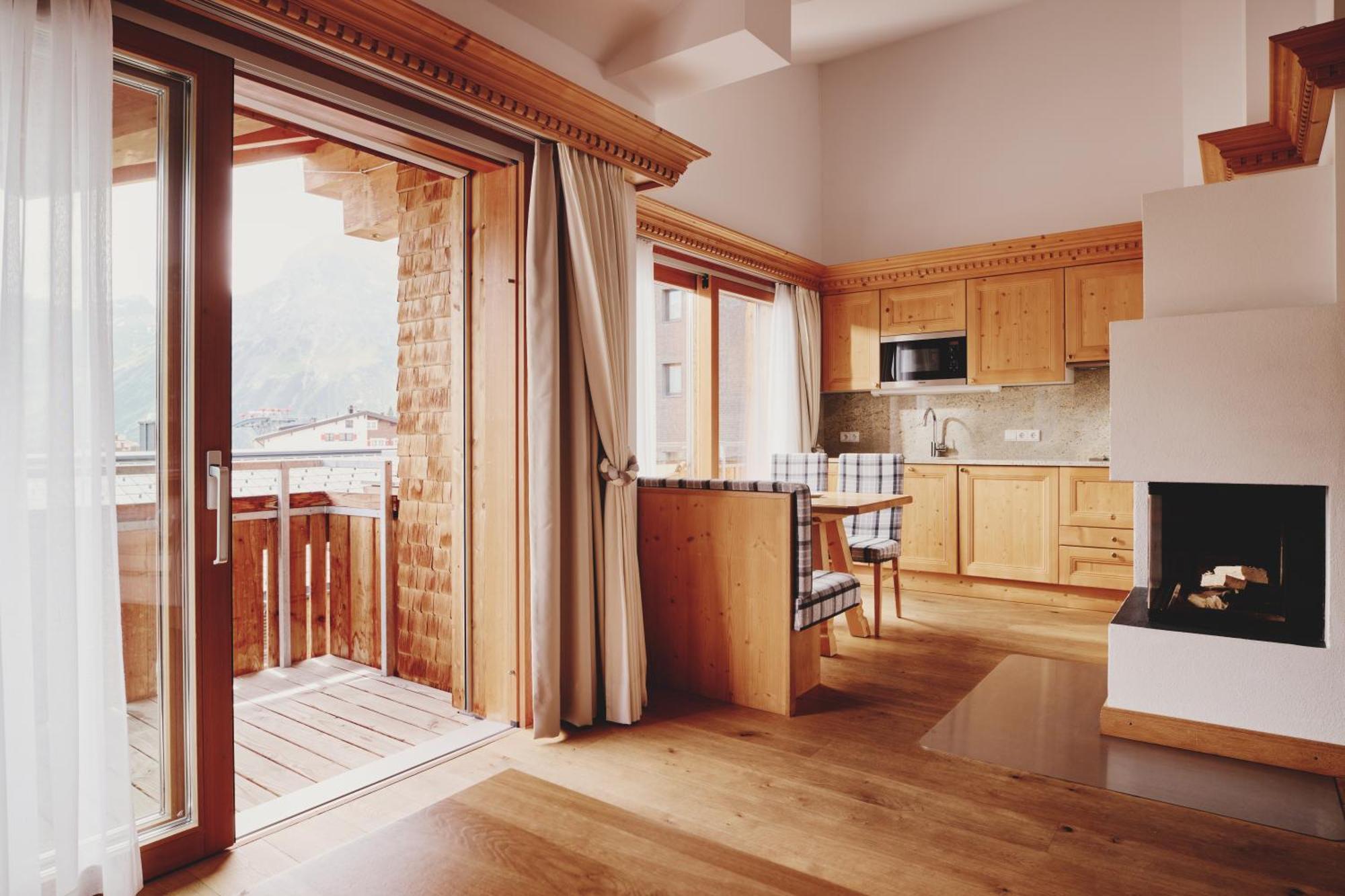 Burg Hotel Oberlech Eksteriør billede