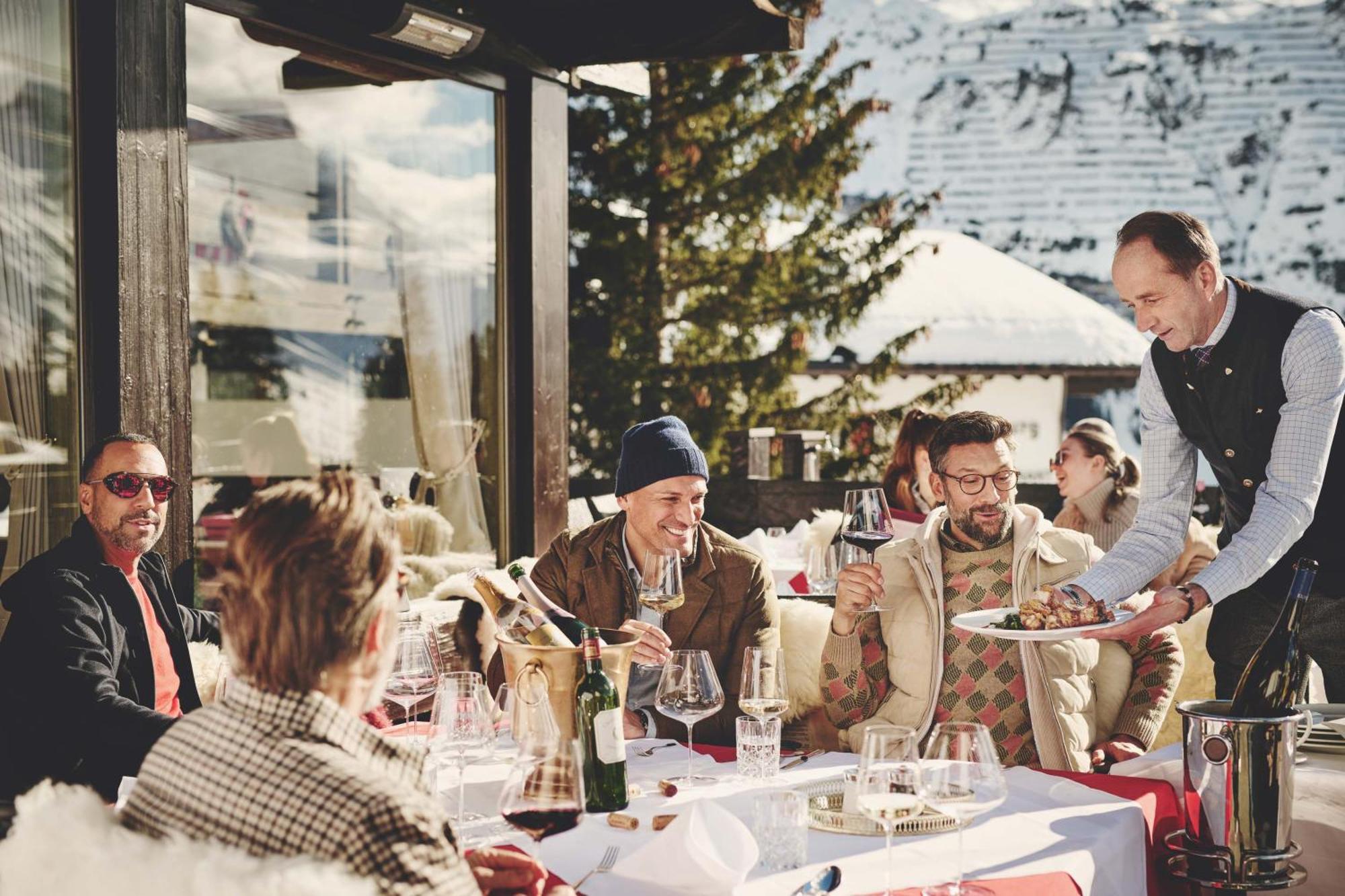 Burg Hotel Oberlech Eksteriør billede