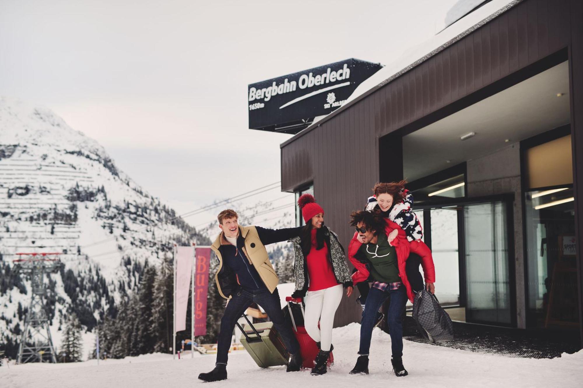 Burg Hotel Oberlech Eksteriør billede